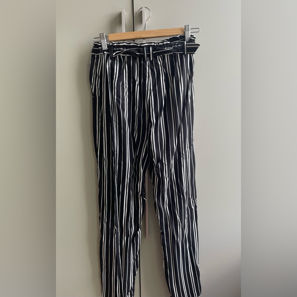 Long flowy striped dress pants (kids size)